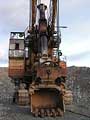 Hibiny, mining excavator, photo: Daria Prokhorova, 300x400p, 20kb