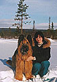 Monika and me, March' 02, Apatity, photo: Pak & Trubina, 759x500p, 88kb